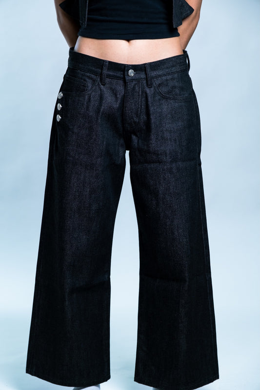 Obsidian Fold Denim